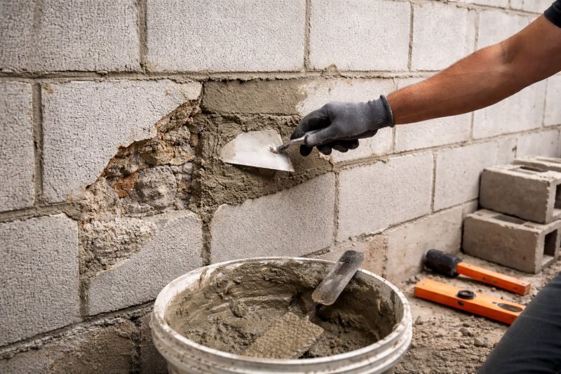 Block Wall Repair in Sterling Heights, MI
