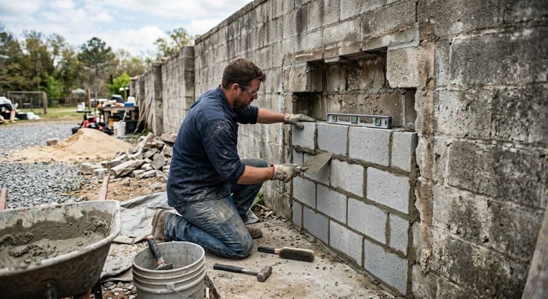 Block Work Repair in Novi, MI