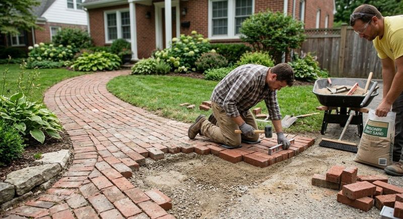 Brick Flatwork Repair in Canton, MI