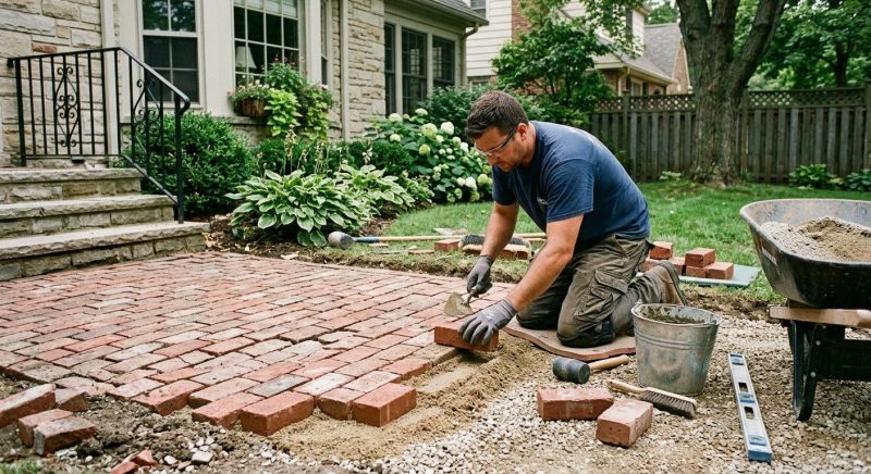 Brick Flatwork Repair in Lake Orion, MI