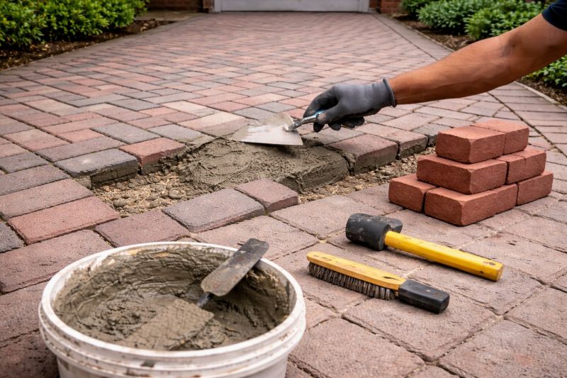 Brick Flatwork Repair in Southgate, MI