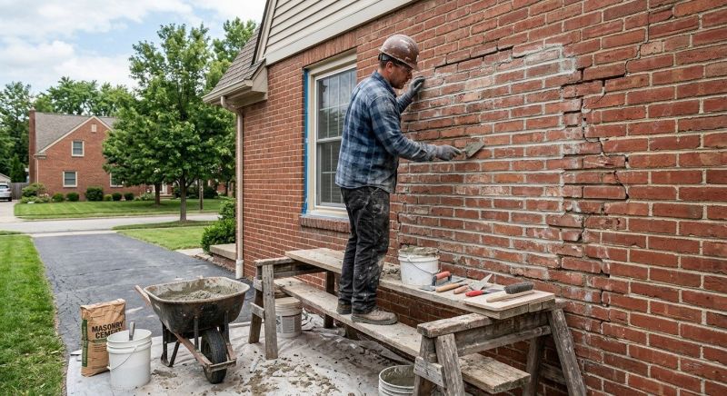 Brick Flatwork Repair in Warren, MI