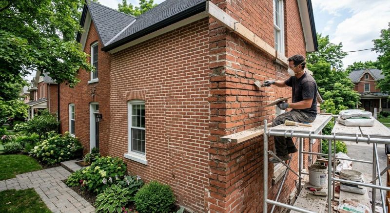 Brick Restoration in Belleville, MI
