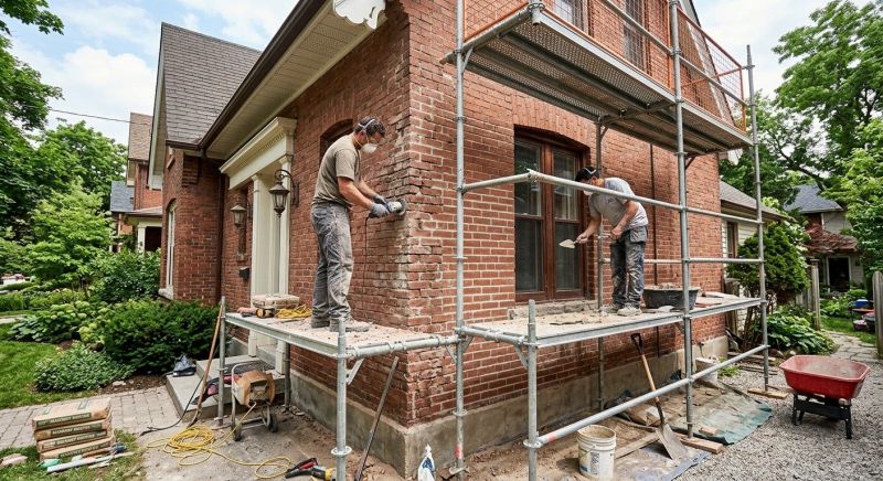 Brick Restoration in Dearborn, MI