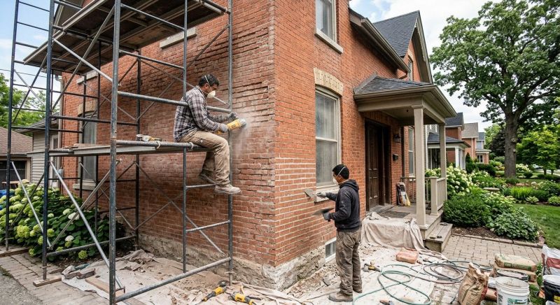 Brick Restoration in Hazel Park, MI