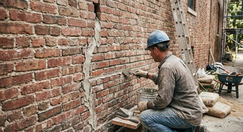 Brick Wall Repair in Hartland, MI