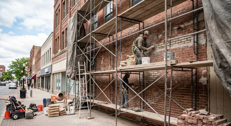 Commercial Masonry Repair in Berkley, MI