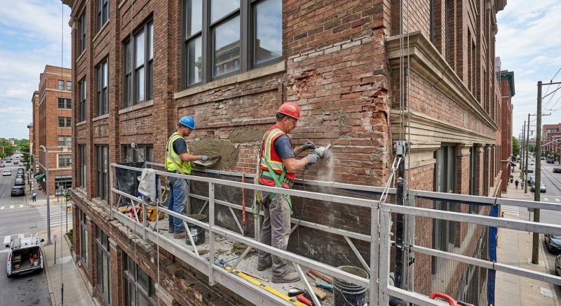 Commercial Masonry Repair in Novi, MI