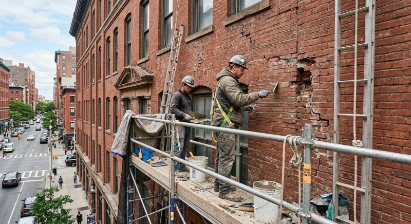 Commercial Masonry Repair in Walled Lake, MI