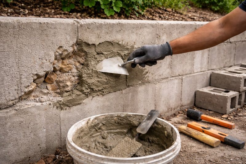 Retaining Wall Repair in Huntington Woods, MI