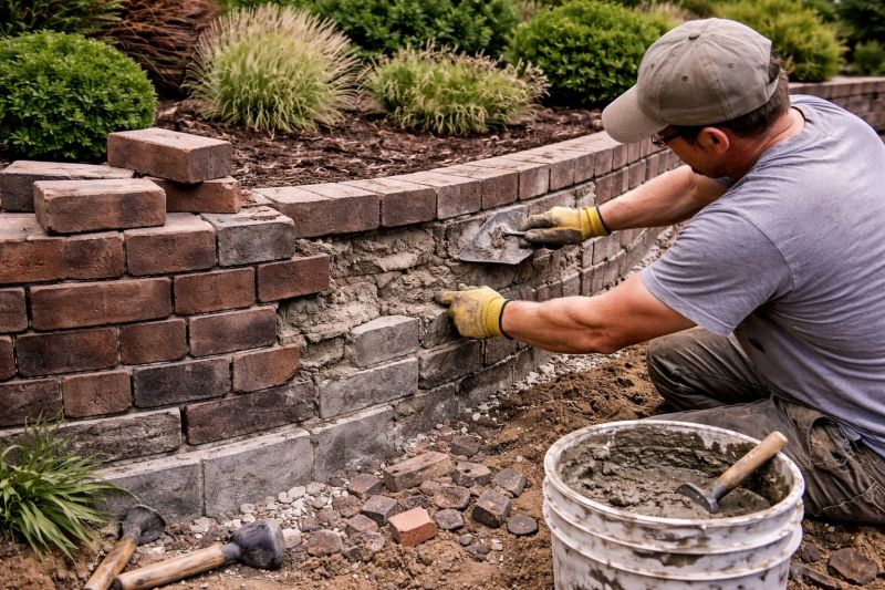 Retaining Wall Repair in Novi, MI