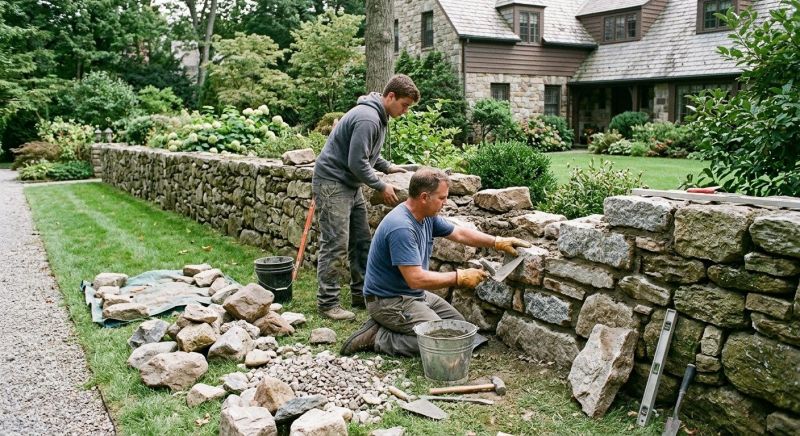 Retaining Wall Repair in Oak Park, MI