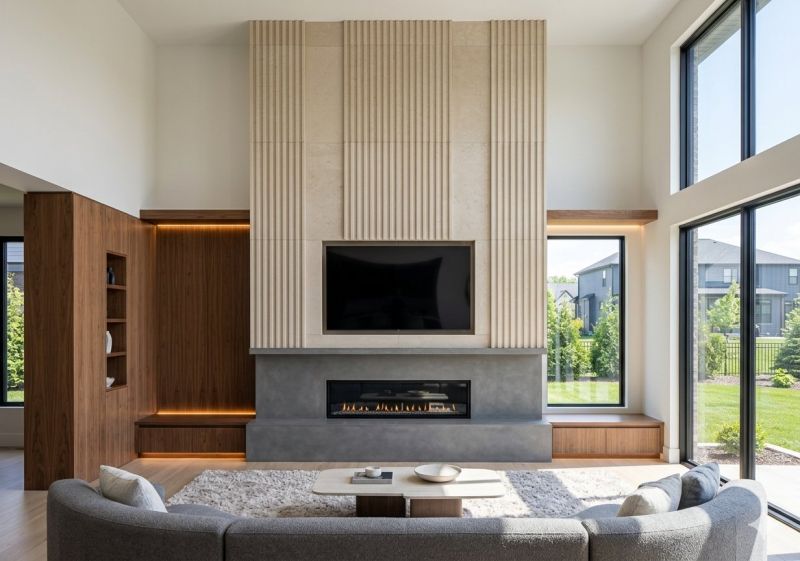 Stone Chimney Installation in Hartland, MI