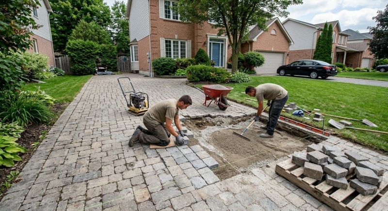 Stone Driveway Repair in Novi, MI