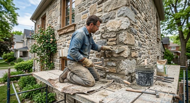 Stone Masonry Repair in Utica, MI