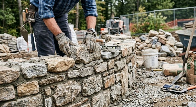 Stonework Installation in Romulus, MI