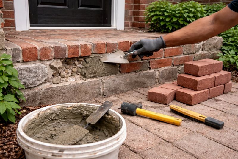 Stonework Repair in Oakland County, MI